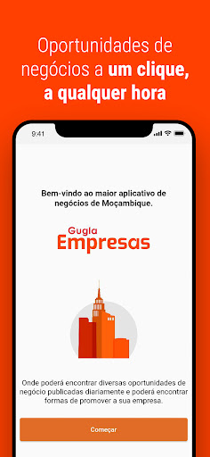 Android application Gugla Empresas screenshort