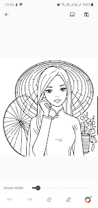 AI Coloring Page