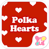 Cute Wallpaper Polka Hearts icon