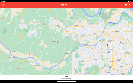Screenshot of MyCVEC