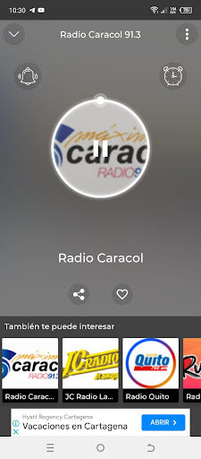 Android application Radio Ambato 91.3 screenshort