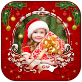 Merry Christmas GIF Photo Frame : Christmas Editor icon