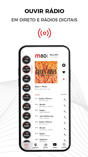 M80 Portugals Radio Screen 3