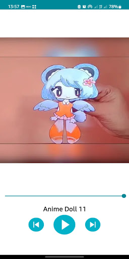 DIY Paper Doll Anime Screen 2