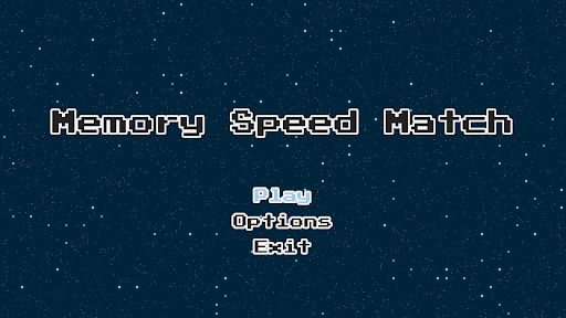Android application Memory Speed Match screenshort