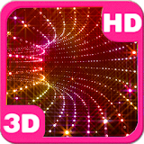 Mysterious Sparkling 3D Whirl of Shimmering Lights icon