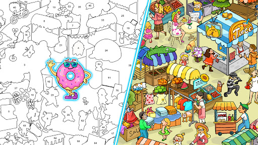 Sticker Puzzle: Colorful Book Mod MỞ KHÓA FULL VERSION