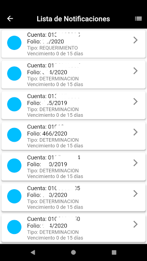 Notificaciones de Abogados PAE Screen 2