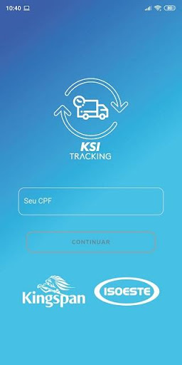 Android application KSI Tracking screenshort