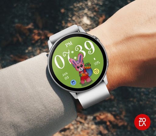 Rabbit Kids Watch Face Screen 3