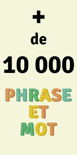 Android application Phrase Et Mot screenshort