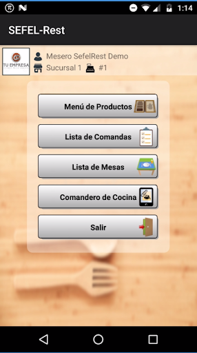 SEFELREST - Comandero Móvil Cl Screen 2