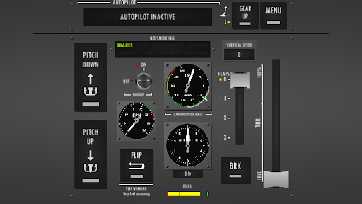 Flight Simulator 2d - simulação de sandbox realista