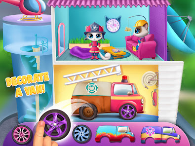 Screenshot 15 Kitty Meow Meow City Heroes android