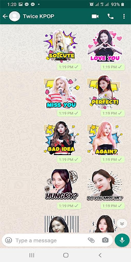 TWICE KPOP Newest Collection WAStickerapp