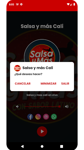 Salsa y más Cali Screen 3