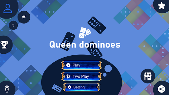 Queen dominoes
