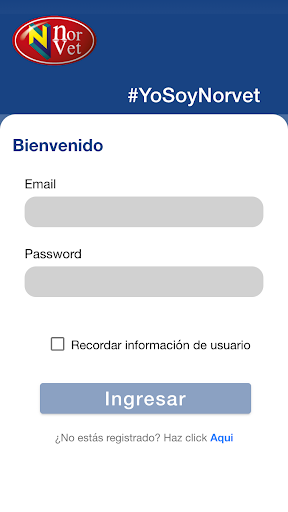 Android application NORVET En línea screenshort