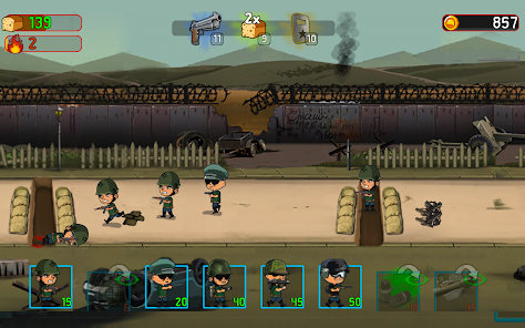 Captura 9 Juegos de Soldados: War Troops android