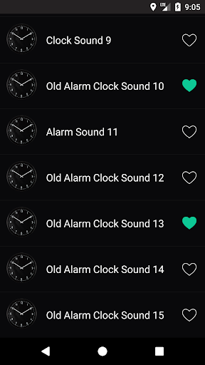 Old Alarm Clock Soundboard Screen 3