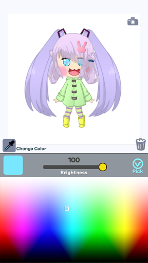 Doll Decorating - Coloring Screen 3