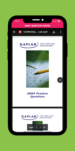 GMAT QUESTION PAPERS Screen 2