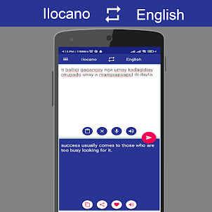 Ilocano English Translator