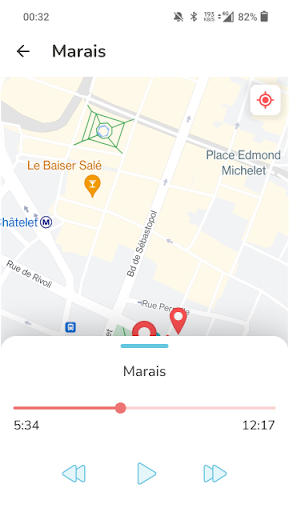 Audio Guide Paris Screen 3