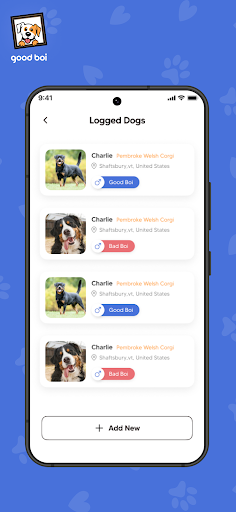 Android application Good Boi Gallery screenshort