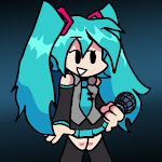 Cover Image of Télécharger Battle Versus Miku Music Friday Night Funkin 2.0 APK
