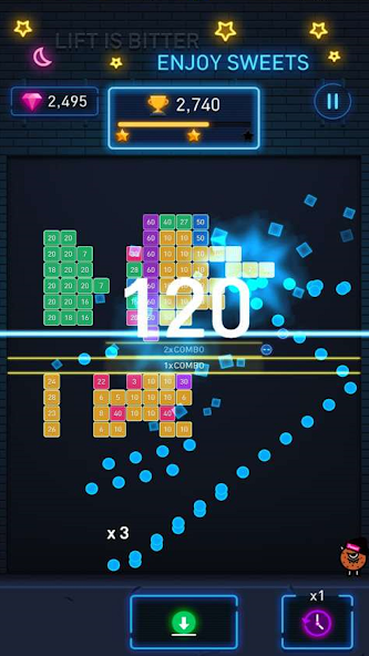 Brick Breaker: Neon Brick Ball 1.0.39 APK + Mod (Unlimited money) for Android