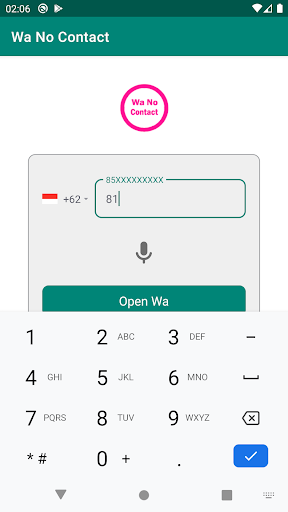 Wa No Contact Screen 2