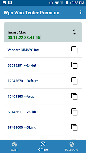 WIFI WPS WPA TESTER 4.1 APK screenshots 2