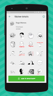 Meme Stickers für WhatsApp - W Screenshot