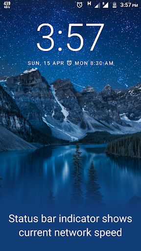 Android application NetSpeed Indicator screenshort