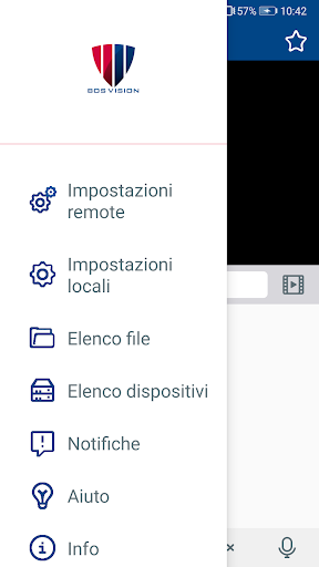 Android application BOS Vision screenshort