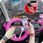 Cover Image of Download Driving Blonde Car 3D City Sim  APK