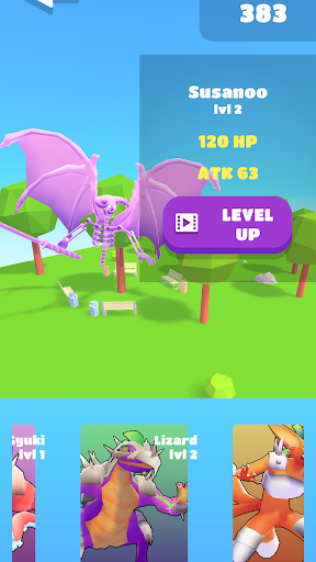 Manga Monster Fight Screen 2