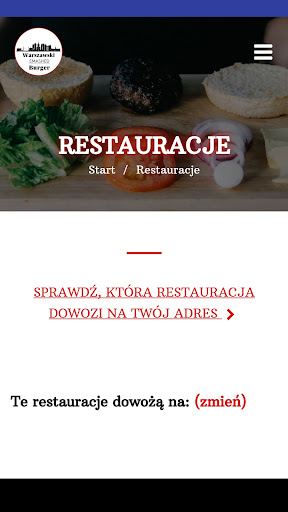 Warszawski Smashed Burger Screen 3