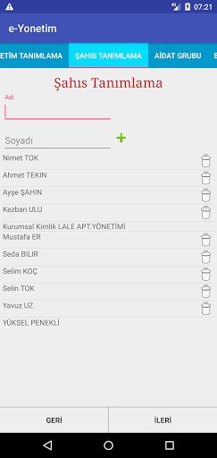 Ay Apartman Yönetimi Screen 2