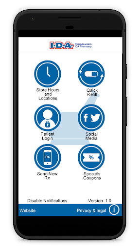 Android application Pidsadowskis Ida Pharmacy screenshort