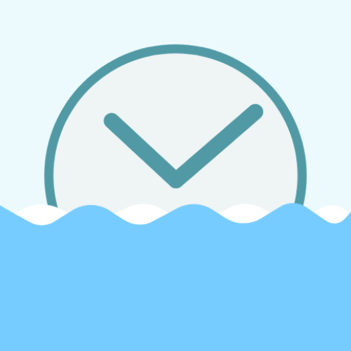 Floating Clock logo