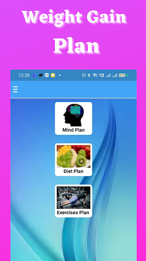 Android application 10 Kgs Weight Gain screenshort