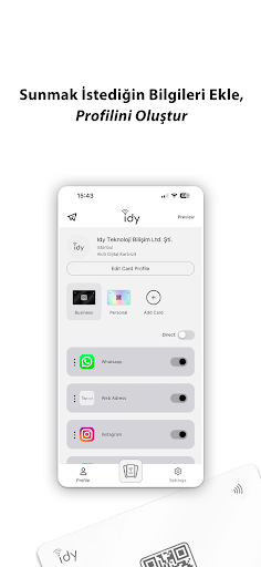 idycard Screen 2