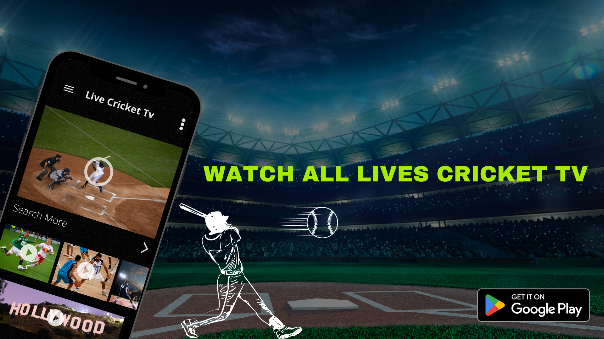 Mobile cricket tv hot sale