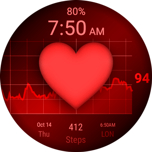 Heart Rate Watch Face  Icon