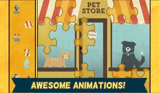 Screenshot of Pet Games for Kids: Puzzles
