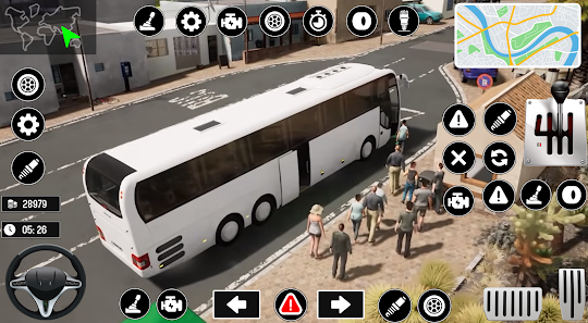 코치 버스 시뮬레이터: 버스 게임