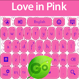 GO Keyboard Love in Pink icon