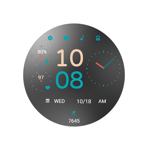 Colorful Spruce For Wear OS logo